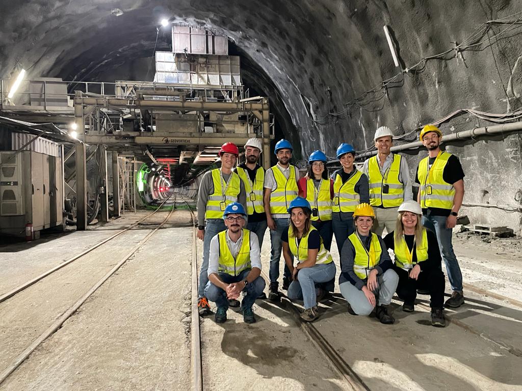 The Zulberti Srl team visited the Brenner Base Tunnel (BBT) construction site